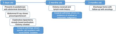 Case report: Spindle cell neoplasm presenting as a spontaneous intestinal perforation in a term infant